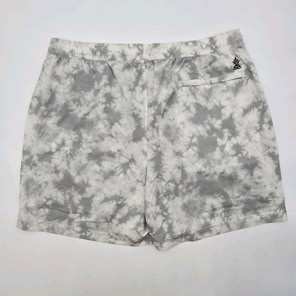 Chubbies Shorts Mens XL 5.5 Inch Gray Tie Dye Boxer Lined Athlounger 80s - Picture 7 of 15